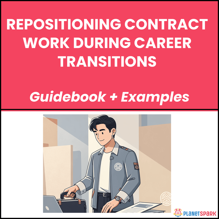 Repositioning Contract Work during Career Transitions