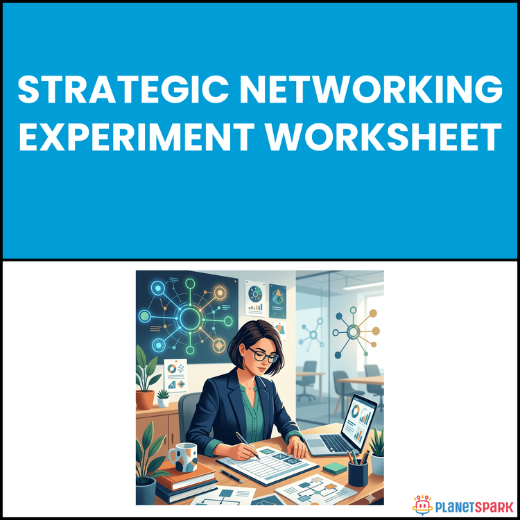 Strategic Networking Experiment Worksheet