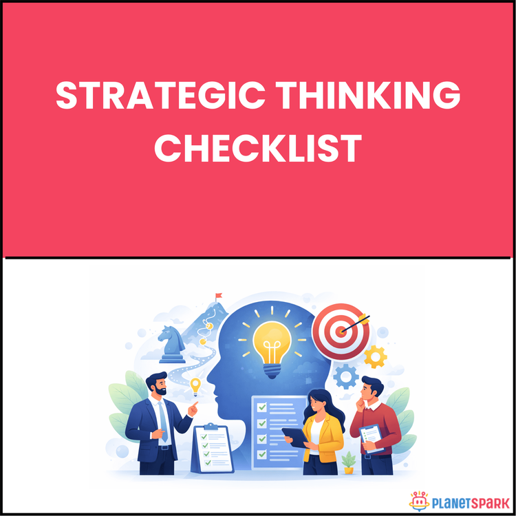 Strategic Thinking Checklist