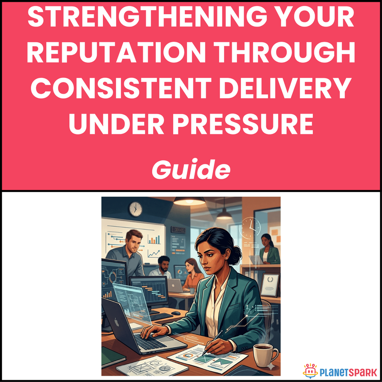 Strengthening Your Reputation Through Consistent Delivery Under Pressure