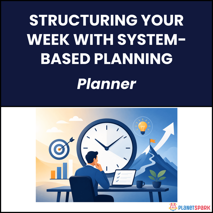 Structuring Your Week With System-Based Planning