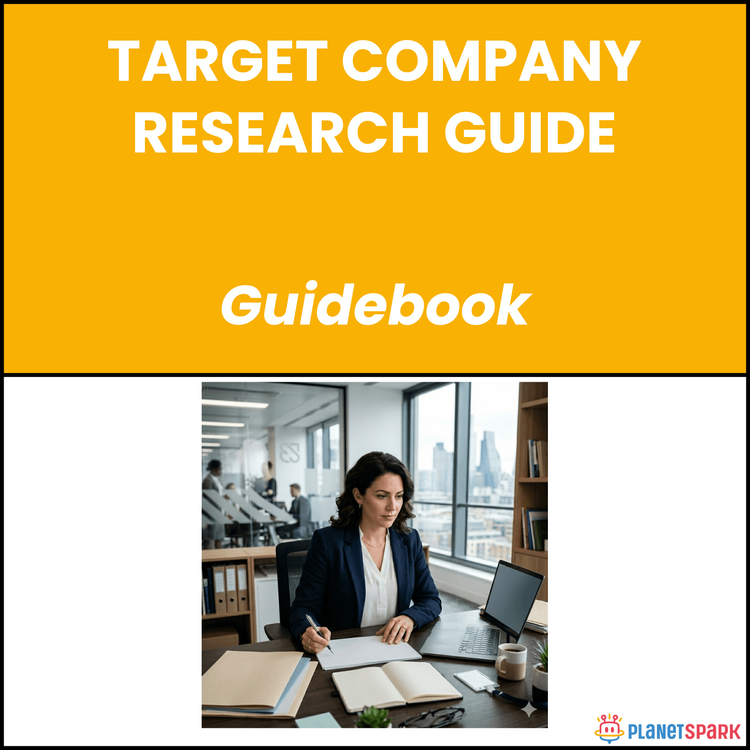 Target Company Research Guide