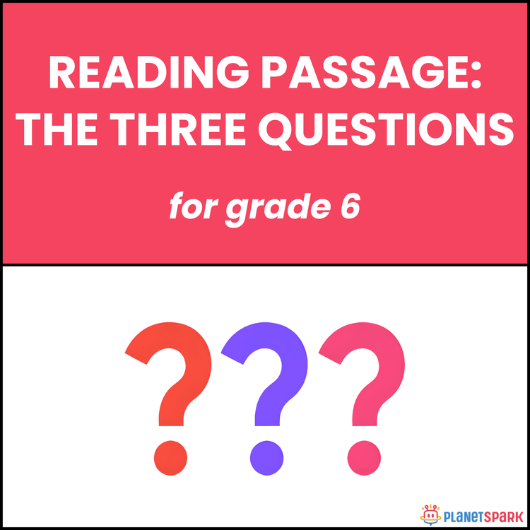 The Three Questions (Tolstoy)