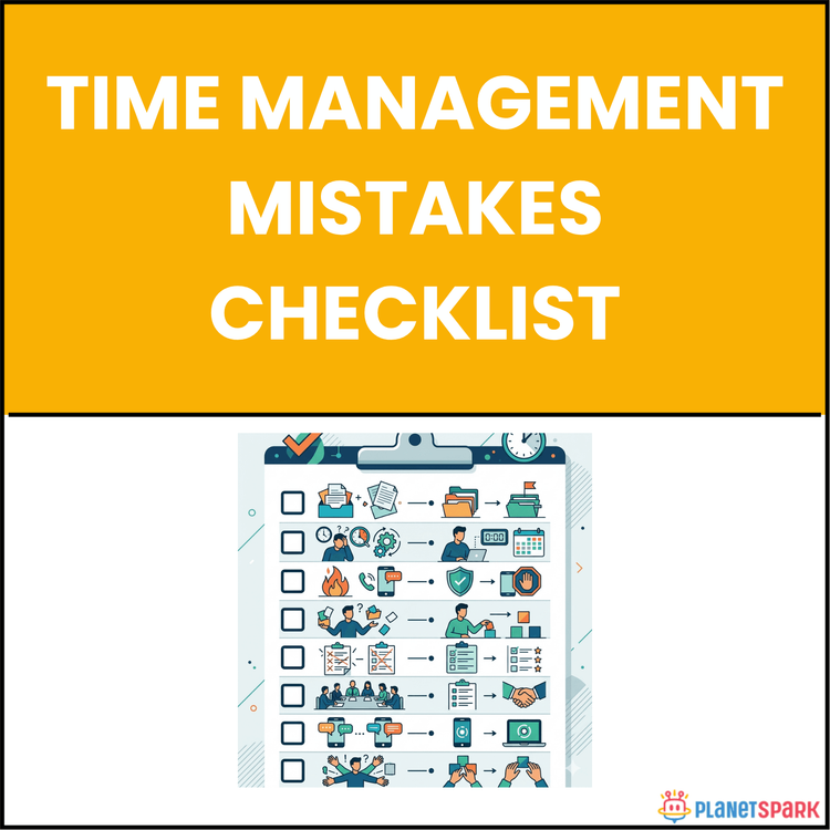 Time Management Mistakes Checklist