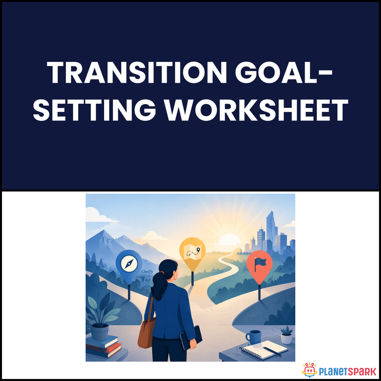 Transition Goal-Setting Worksheet