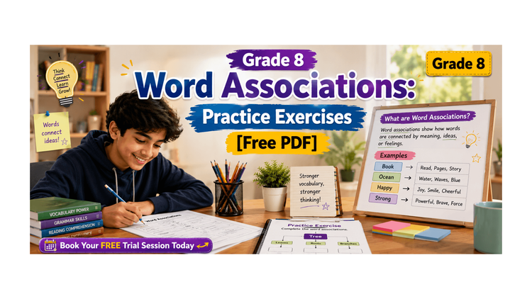 Grade 8 Word Associations: Practice Exercises [Free PDF]