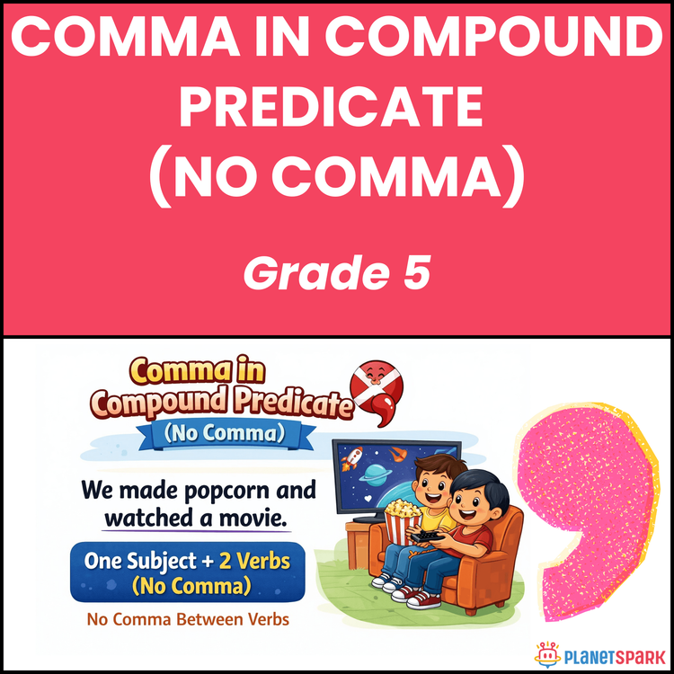 Comma in Compound Predicate (No Comma)