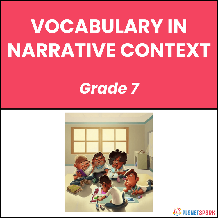 Class 8 Worksheet on Vocabulary in Narrative Texts