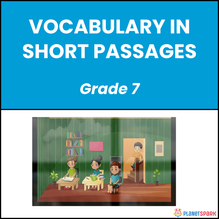 Class 8 English Worksheet on Short Passages