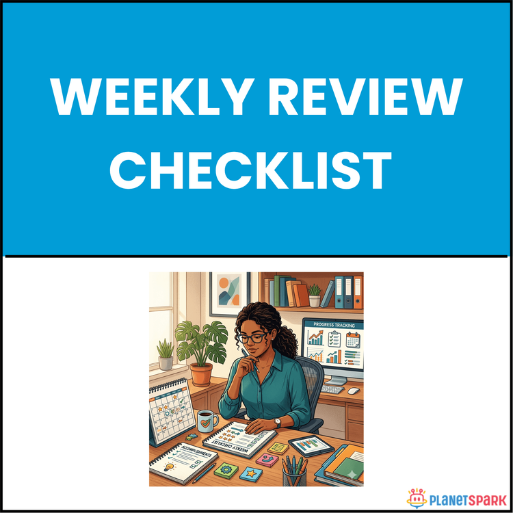 Weekly Review Checklist