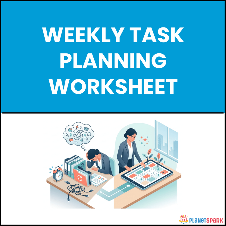 Weekly Task Planning Worksheet
