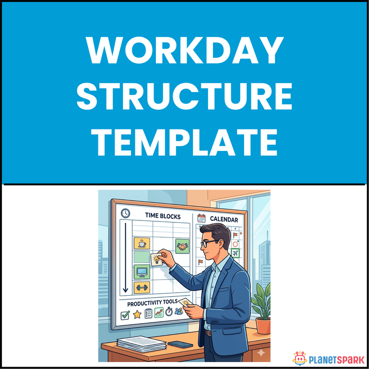 Workday Structure Template | PlanetSpark