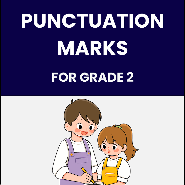 Punctuation Marks Worksheet for Grade 2