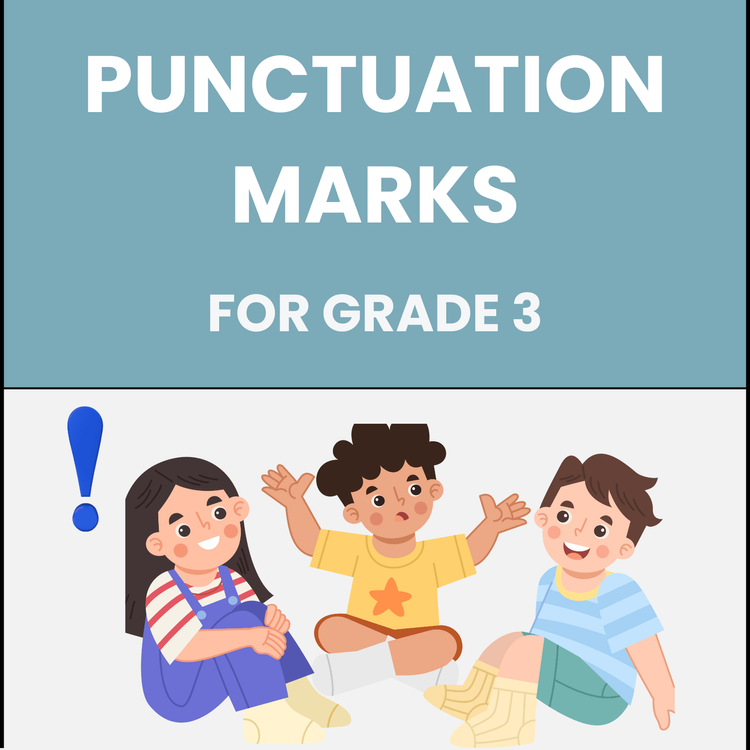 Punctuation Marks Worksheet for Grade 3