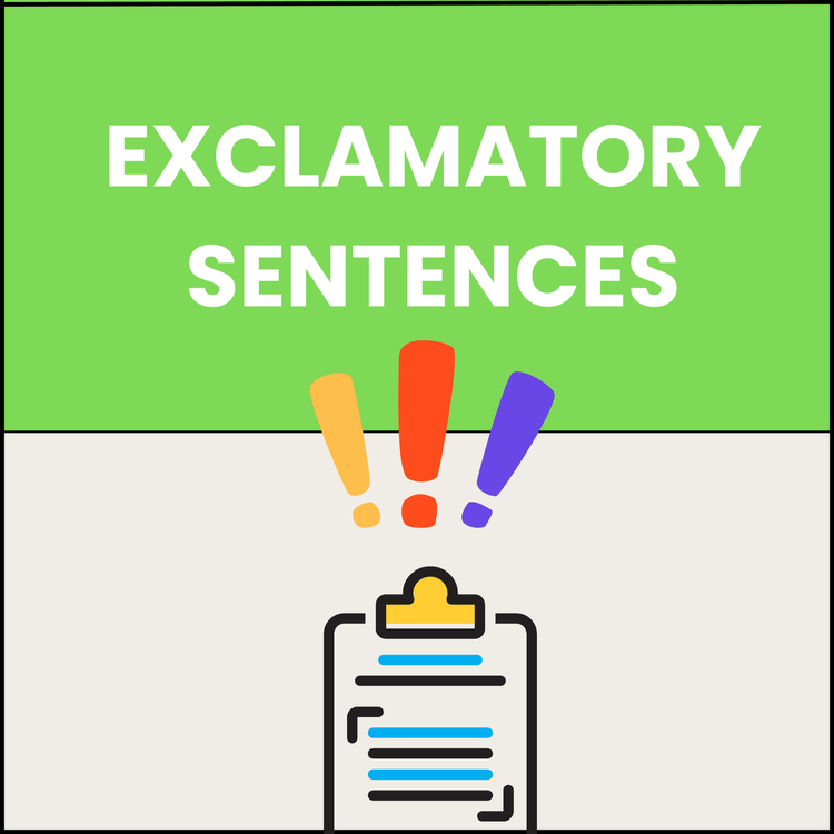 Exclamatory Sentences Worksheet