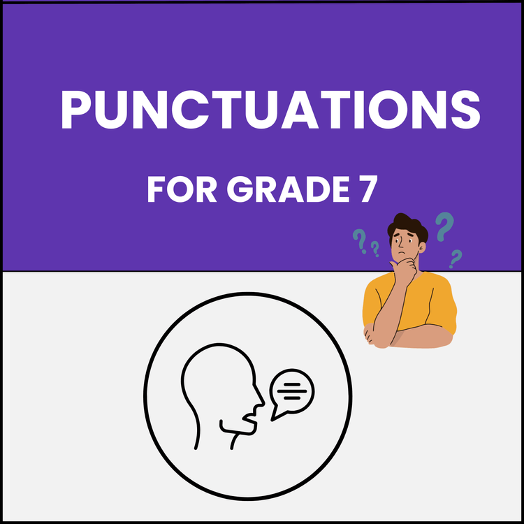 Punctuations for Class 7