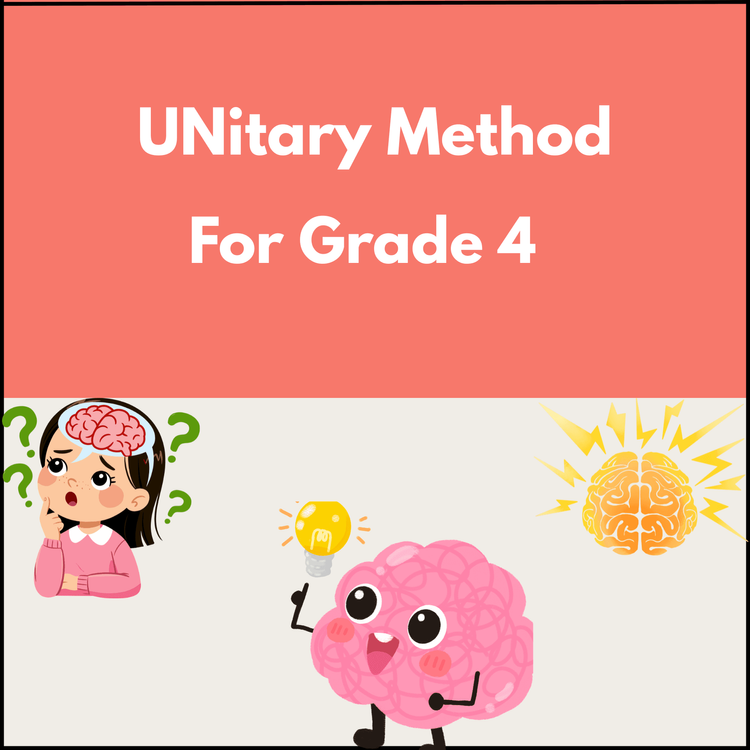 Unitary Method Questions for Class 4- Maths Worksheet