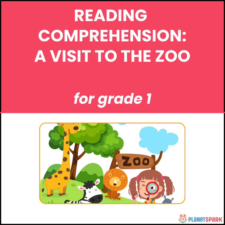 Class 1 Reading Passage on A Visit to the Zoo