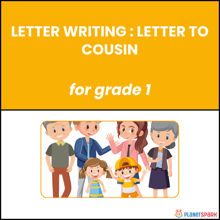 Class 1 Reading Passage on Letter to Cousin