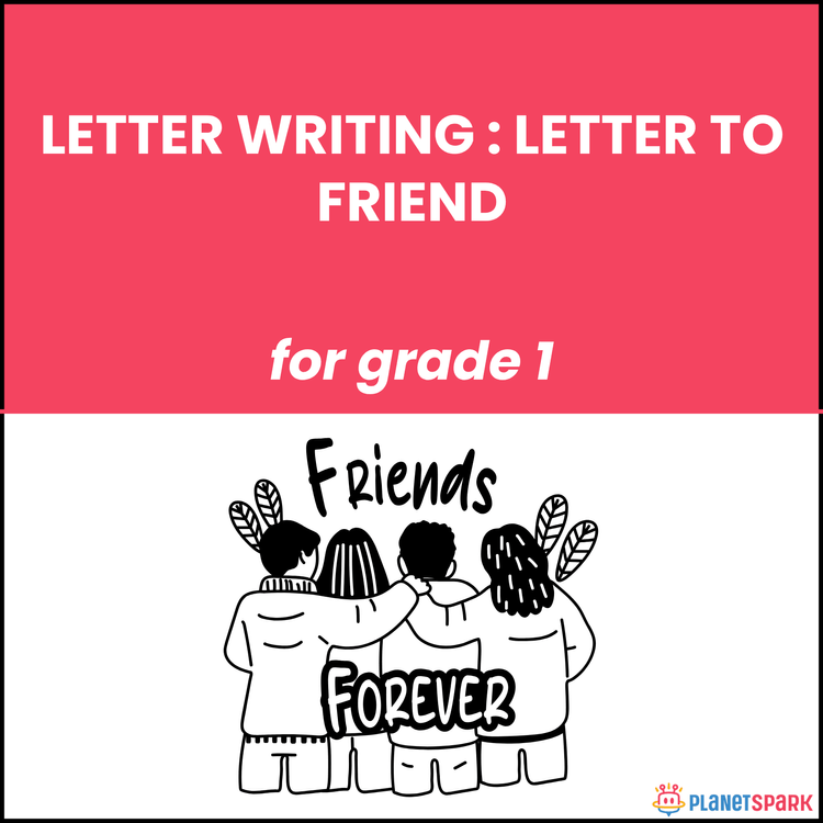 Class 1 Reading Passage on Letter to Friend