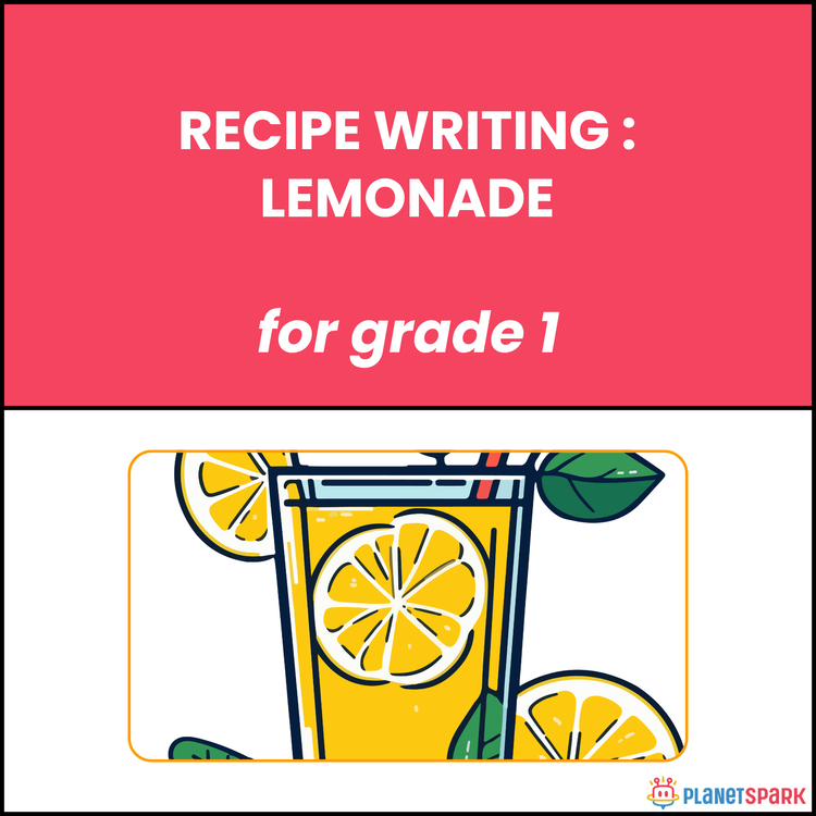 Class 1 Reading Passage: Recipe on Lemonade