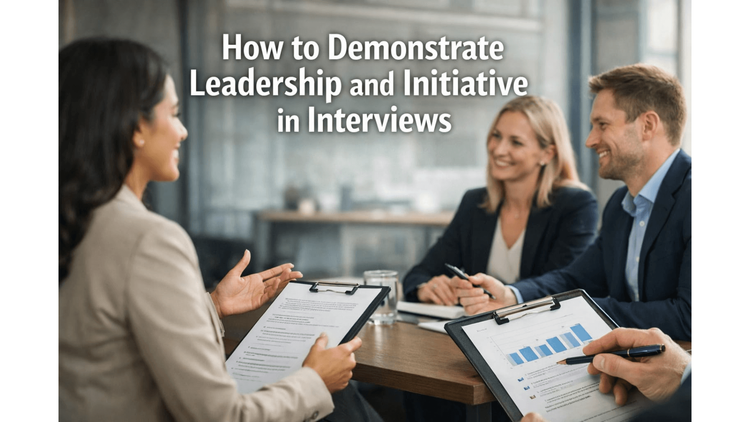 How to Demonstrate Leadership and Initiative in Interviews