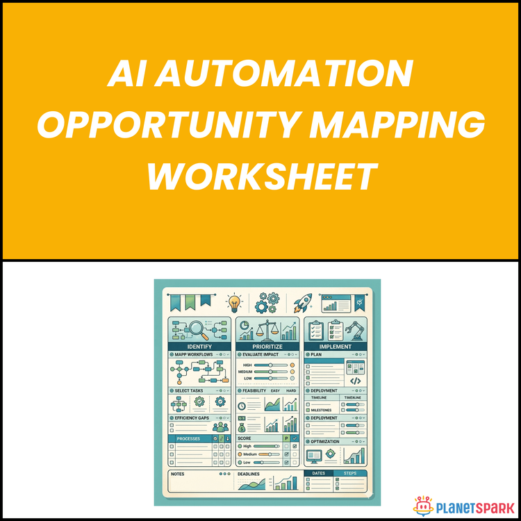 AI Automation Opportunity Mapping Worksheet