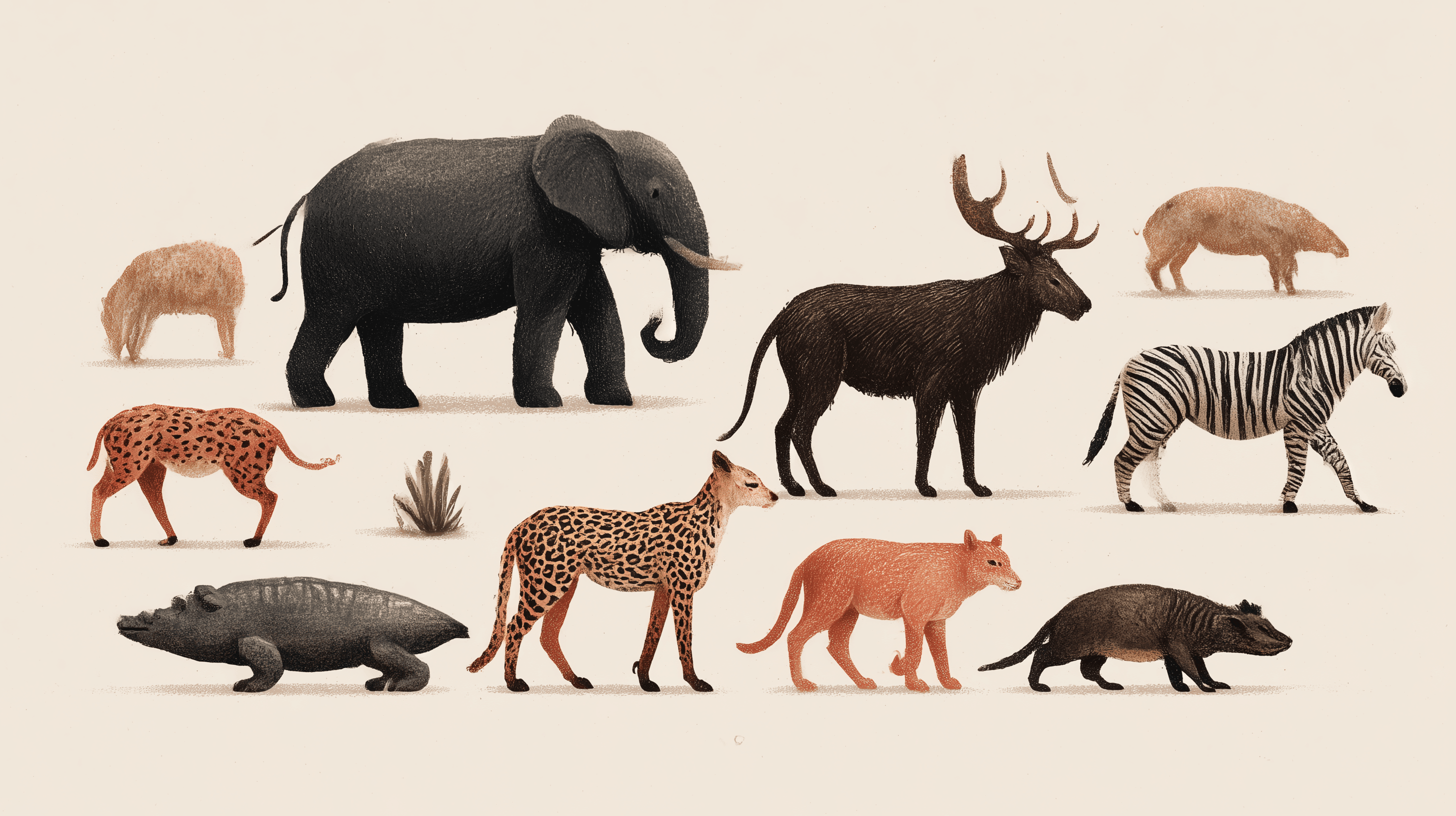 wild animal names