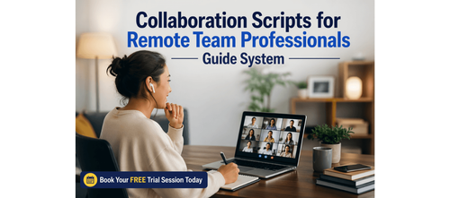 Collaboration Scripts for Remote Team Professionals Guide System