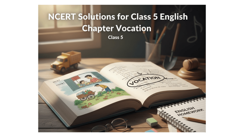 NCERT Solutions for Class 5 English Santoor Unit 5 Chapter 9