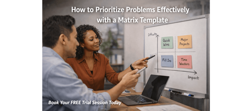 How to Prioritize Problems Effectively with a Matrix Template