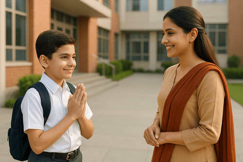 How Kids Can Greet People Politely : A Simple Guide