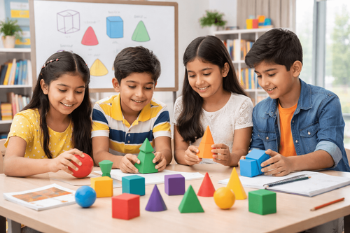 How Children Learn to Visualise Solid Shapes with PlanetSpark