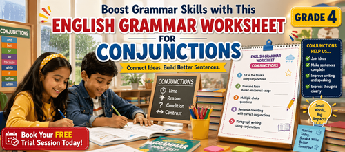 Learn Conjunctions Easily with This Grade 4 Worksheet