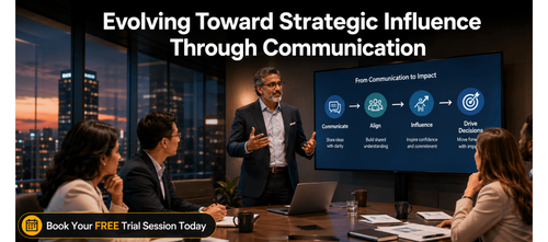Evolving Toward Strategic Influence Through Communication