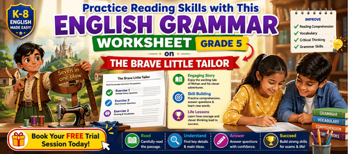 Grade 5 Reading Practice: The Brave Little Tailor