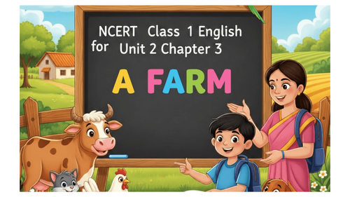 NCERT Solutions for Class 1 English Mridang Unit 2 Chapter 3