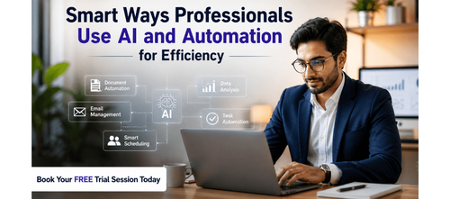 Smart Ways Professionals Use AI and Automation for Efficiency