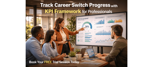 Track Career Switch Progress with KPI Framework for Professionals