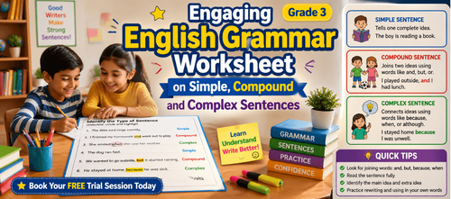 Simple Compound and Complex Sentences for Grade 3 Learners PDF
