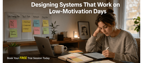 Designing Systems That Work on Low-Motivation Days
