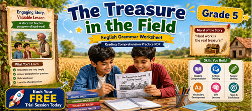 The Treasure in the Field – Grade 5 Comprehension PDF