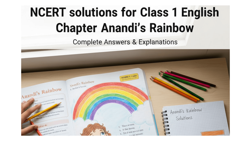 NCERT Solutions for Class 1 English Mridang Unit 4 Chapter 2