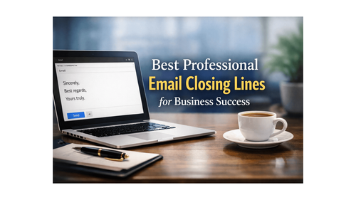 Best Professional Email Closing Lines for Business Success