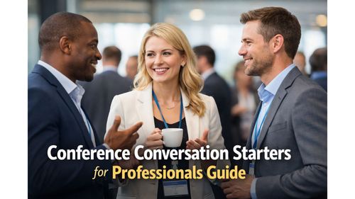 Conference Conversation Starters for Professionals Guide