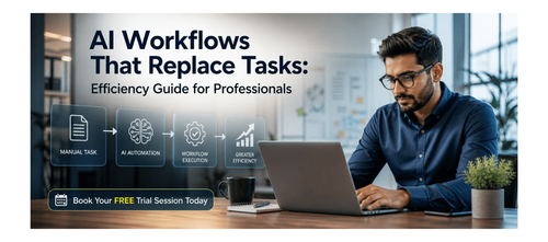 AI Workflows That Replace Tasks: Efficiency Guide for Professionals