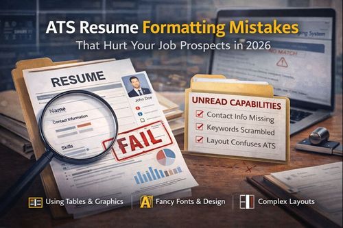 ATS Resume Formatting Mistakes That Hurt Job Prospects in 2026