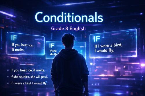 All Four Conditionals Explained with Practice for Grade 8