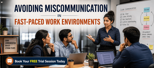 Avoiding Miscommunication in Fast-Paced Work Environments
