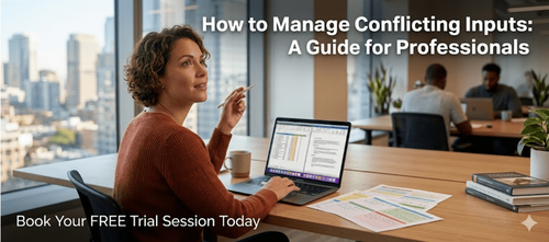 How to Manage Conflicting Inputs: A Guide for Professionals